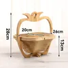 Obstkörbe, faltbarer Obstkorb, Obstschale, Ananas-Design Produktbild-Vorschau 15