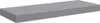 A simple 3D render of a gray rectangular shelf against a white background. Náhled obrázku produktu