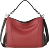 Damen Shopper Hand Henkel Tasche  30627 Red Produktbild-Vorschau 3