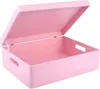 Creative Deco XL Rosa Große Holzkiste Aufbewahrungsbox Produktbild-Vorschau 3