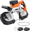SucceBuy 20V akumulatorowa piła taśmowa 127x115mm głębokość Podgląd zdjęcia produktu 1