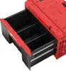 A red and black tool box with an open drawer. Produktbild-Vorschau