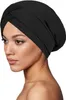 INF Měkký turban pro ženy - nastavitelný střih Černá Náhled obrázku produktu 1