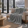 Beautissu Alina Sherpa Kuscheldecke, 150x200cm, Hellgrau, Produktbild-Vorschau 2