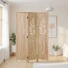 Homestyle4u Paravent Raumteiler 3 teilig Holz Trennwand Produktbild-Vorschau 1