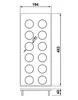 Gewürzdoseneinsatz B1 Buche für die EASY CLASSIC und EASY Produktbild-Vorschau 2