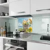 Küchenrückwand Spritzschutz Glas mit Motiv Sommerliches Eis Produktbild-Vorschau 2