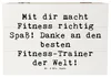 Mr. & Mrs. Panda holzkästchen Spruch Fitness-Trainer Dank Produktbild-Vorschau 1