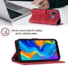 Hülle für Huawei P30 Lite Prägung Flip Leder Brieftasche Produktbild-Vorschau 3