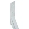 A close-up view of a metal bracket on a white background. Produktbild-Vorschau