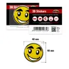 Adesivo 3D Smile HQ, diametro 48 mm Anteprima dell’immagine prodotto 2
