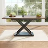 Sweiko Esstisch Teleskoptisch(120-160×80cm), Ausziehbarer Produktbild-Vorschau 4