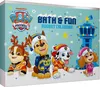 A Paw Patrol themed advent calendar for bath and fun, featuring characters in festive attire. Produktbild-Vorschau