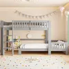 Merax Modulares Etagenbett Kinderbett 90x200cm mit Produktbild-Vorschau 3