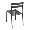 Quadratischer Terrassentisch (185 x 92 cm) und 8 schwarze Produktbild-Vorschau 7