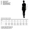 A size chart for women's apparel, showing measurements and corresponding sizes across different regions, alongside a silhouette of a female figure indicating measurement points. Produktbild-Vorschau
