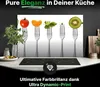 Spritzschutz Küchenrückwand Glas 90 x 60 cm Obst & Gemüse Produktbild-Vorschau 1
