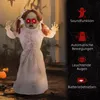 HOMCOM: Muñeco fantasma de Halloween de 76 cm con luces LED Vista previa de la imagen del producto 7