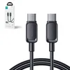 Kabel Joyroom S-CC100A14, USB-C do USB-C, 100 W, 1,2 m, Podgląd zdjęcia produktu 3