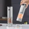 Elektrische Salz- und Pfeffermühle, 2-teiliges Set mit Produktbild-Vorschau 2