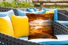 MuchoWow® Outdoor Kissen - Höhle - Meer - Horizont - Produktbild-Vorschau 4