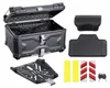 Topcase moto VEVOR, 65 l, coffre arrière en aluminium avec Voir les images du produit 1