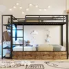 Abrihome Lit superposé 90 x 200 cm avec barrière de Voir les images du produit 3
