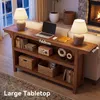 Tribesigns : Console étroite de 160 cm en bois massif avec Voir les images du produit 5