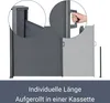Bočná markíza Dubaj 25415, moderné súkromie pre záhrady a Náhľad obrázku produktu 4