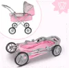 Malplay Puppenwagen klappbar Tiefer verstellbares Visier Produktbild-Vorschau 12