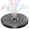 LED Solar Springbrunnen, Solar Teichpumpe mit Solar Panel, Produktbild-Vorschau 10