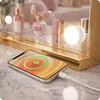 Lustro do makijażu Hollywood złote make-up wizażu 58x48cm Podgląd zdjęcia produktu 4