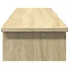 vidaXL Supporto per monitor rovere Sonoma 100x27x15 cm Anteprima dell’immagine prodotto 5