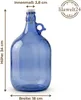 lilawelt24 4x 5L Glasballon Blau mit Bügelverschluss und Produktbild-Vorschau 3