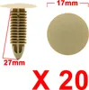 20pcs 8mm x 8mm auto voiture Trou Trou Boucle Carte Voir les images du produit 1