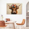 Obraz na plátne Abstraktné kvety škótskej kravy 60x40 Feeby Náhľad obrázku produktu 2