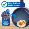 BRATmaxx 14513, Kolo, Viacúčelová panvica, Čierna, Modrá, Náhľad obrázku produktu 3