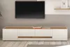 TV-Lowboard "Center" in weiß und Wotan Eiche Produktbild-Vorschau 2