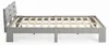 Homestyle4u Holzbett 120x200 Grau Kiefer Doppelbett Produktbild-Vorschau 17
