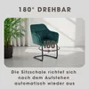 byLIVING ELBA Schwingstuhl 2er Set, drehbar 180° mit Produktbild-Vorschau 4