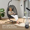 WOLTU Hängesessel mit Gestell bis 150 kg belastbar Produktbild-Vorschau 4