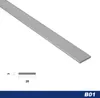 2 Meter | Bastler Flachleiste Alu eloxiert | Effector | B01 Produktbild-Vorschau 2