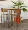 ALEOS. Bar Set - EDELSTAHL TEAK Bartisch Bistrotisch Produktbild-Vorschau 4
