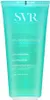 A teal colored tube of SVR Physiopure Gelee Moussante cleanser against a white background. Voir les images du produit