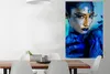 MuchoWow® Poster Frau - Gold - Blau 80x120 cm - Papierdruck Produktbild-Vorschau 2