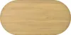 An oval-shaped wooden tabletop. Náhľad obrázku produktu