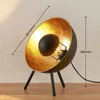Lindby Tischlampe Muriel, Höhe 38 cm, schwarz, gold, Metall Produktbild-Vorschau 5