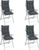 vidaXL Cuscini per schienale alto 4 pz. Tessuto Oxford Anteprima dell’immagine prodotto 4