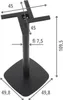 Piètement de table en métal SH-3050-3/H, pour bureau, Voir les images du produit 2