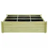vidaXL Podwyższone łóżko 150x100x40 cm z impregnowanego Podgląd zdjęcia produktu 17
